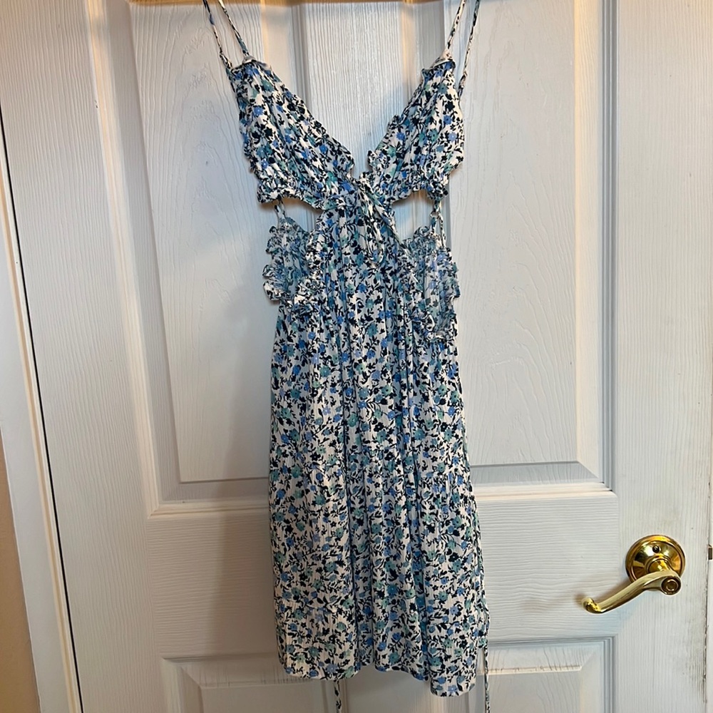 Floral mini dress